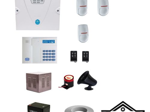 پکیج دزدگیر اماکن کلاسیک با 3 عدد چشمی پایرونیکسCLASSIC Z4 ULTRA _ G1
