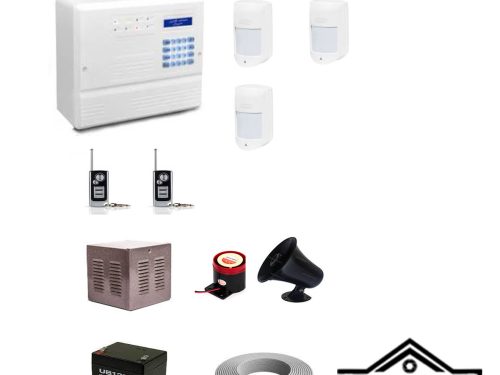 پکیج دزدگیر اماکن فایروال با 3 عدد چشمی فایروال FIREWALL F9