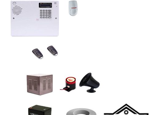 پکیج دزدگیر اماکن سایلکس با 1عدد چشمی پایرونیکس SILEX SG8 LITE