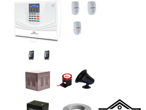 پکیج دزدگیر اماکن مستر با 3 عدد چشمی پایرونیکس MASTER 910