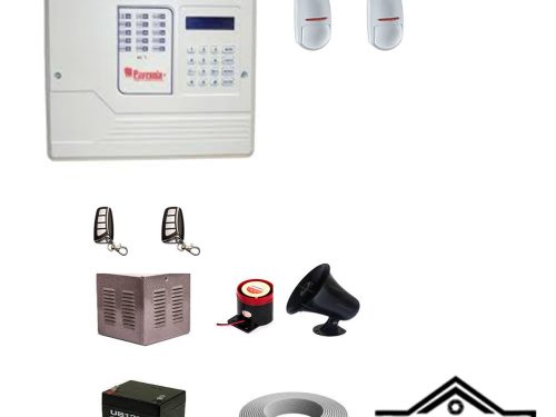 پکیج دزدگیر اماکن پایرونیکس با 2 عدد چشمی پایرونیکس PAYRONIX P-70