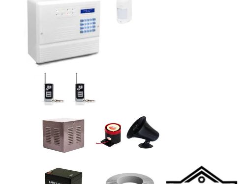 پکیج دزدگیر اماکن فایروال با 1 عدد چشمی فایروال FIREWALL F10
