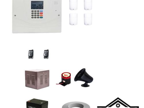 پکیج دزدگیر اماکن مستر با 4 عدد چشمی پرو MASTER 930