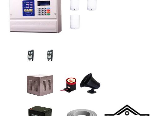 پکیج دزدگیر اماکن جی ام کا با 3 عدد چشمی پرو (910)  M2